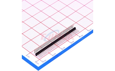 1.27mm單排90度33P