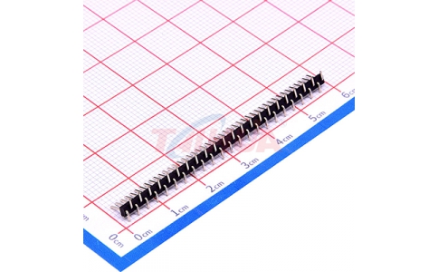 1.27mm單排SMT立貼44P