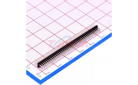 1.27mm雙排180度2×41P